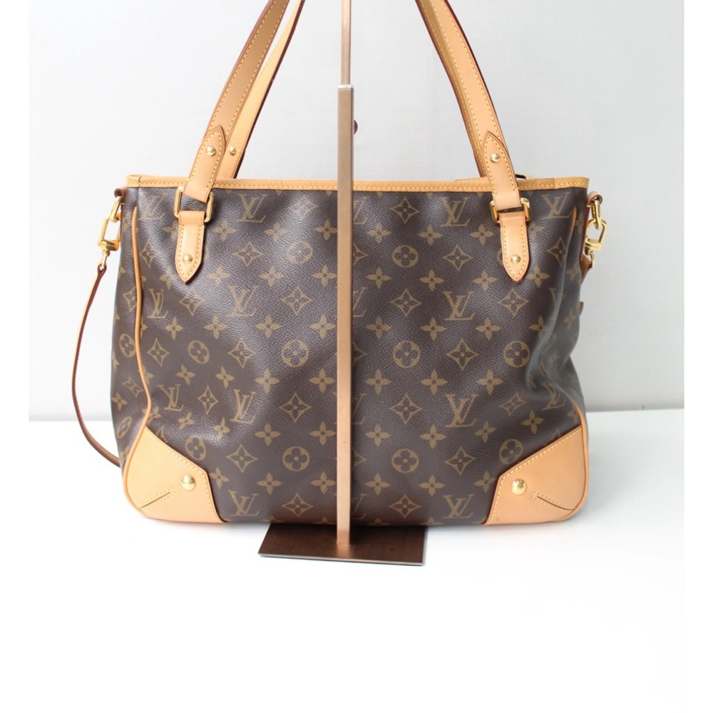 Louis Vuitton Brown Monogram Tote Bag - Picture 4 of 16